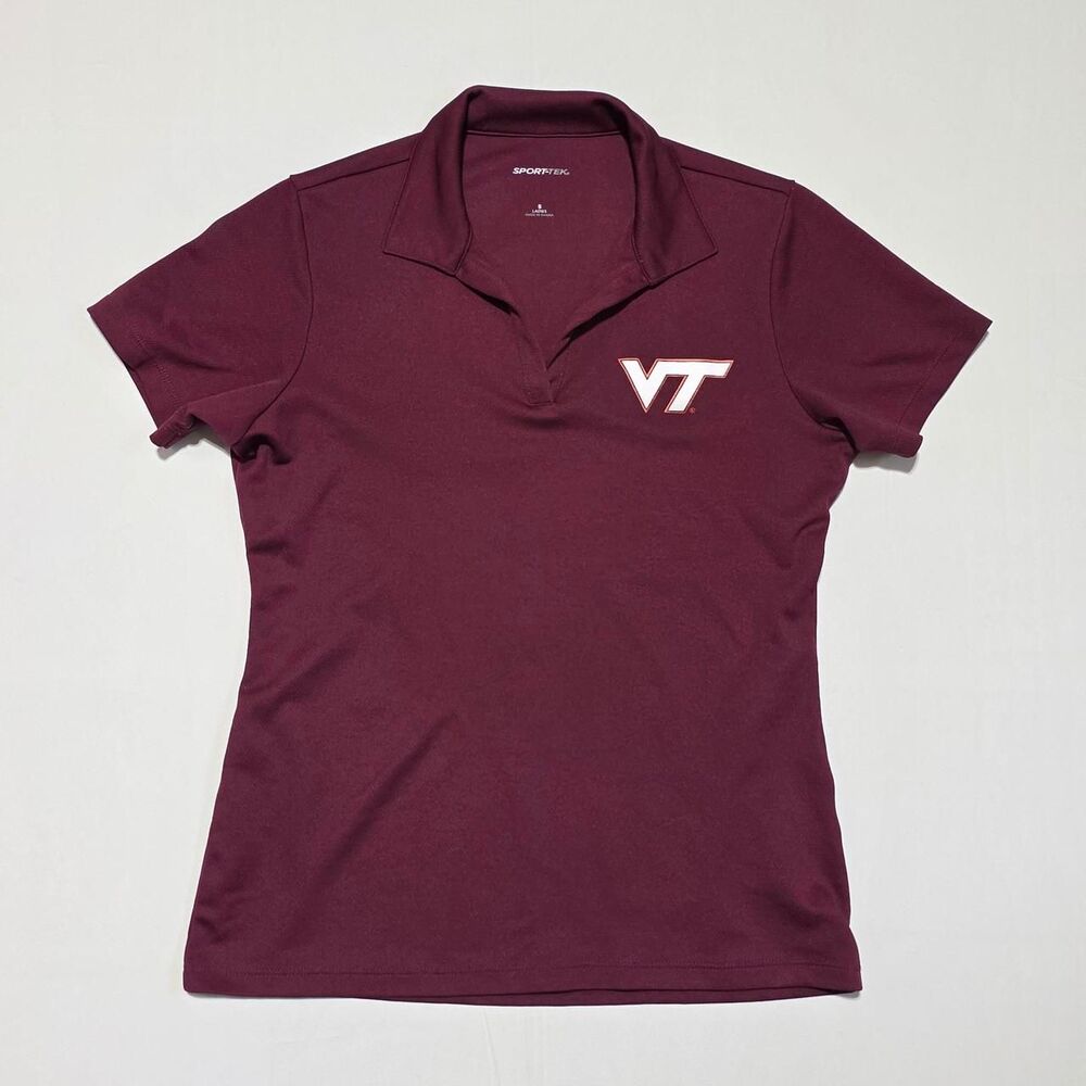 Sport-Tek VT Virginia Tech women's size small polo shirt